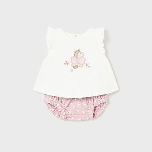 Conjunto braguita canastilla niña Mayoral 1249