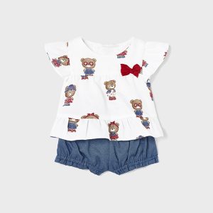 Conjunto canastilla niña Mayoral 1256