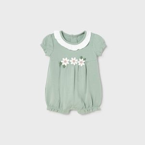 Pelele corto canastilla niña Mayoral 1741