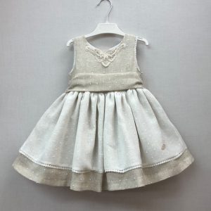 Vestido mini niña Basmartí 23691