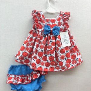 Jesusito y braguita bebé niña Daniesty CI001