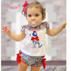 Conjunto bebé niña Daniesty HA010