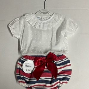 Blusa y braguita bebé J3159 Juliana xx--