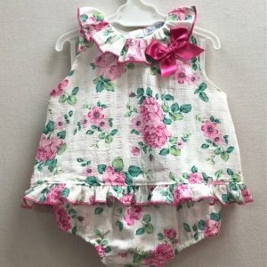 Conjunto jesusito bebé niña Juliana J7102 xx--