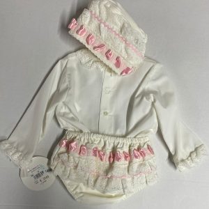 Conjunto bebé niña Dolce Petit 2117 xx--