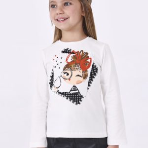 Camiseta mini niña Mayoral 4005