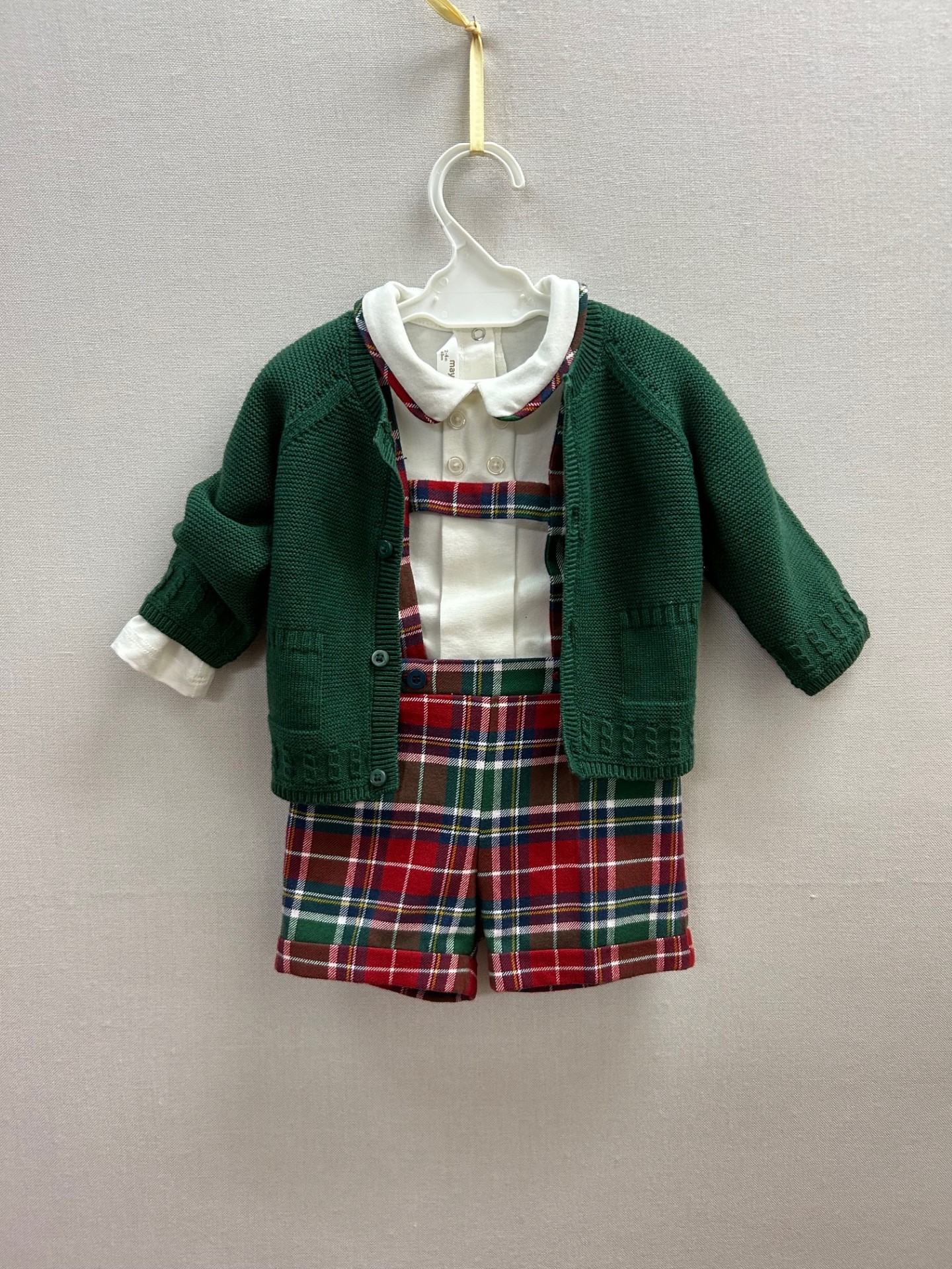 Conjunto 3 piezas canastilla niño Mayoral 2239