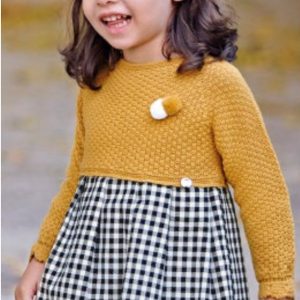 Vestido bebé niña Juliana J8148