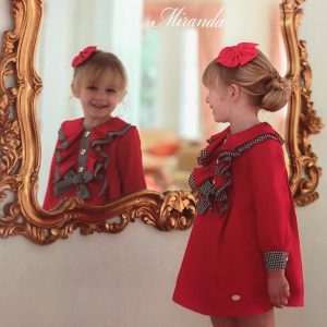 Vestido mini niña Miranda 0248