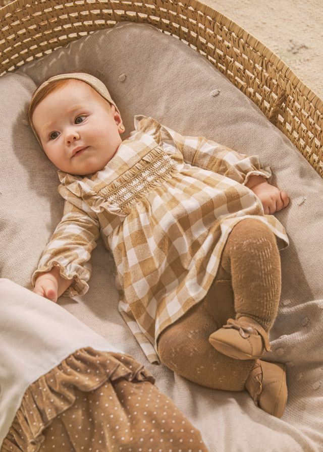 Vestido canastilla niña Mayoral 2824