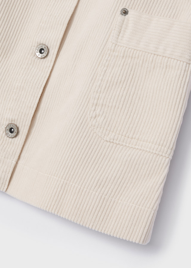 Conjunto peto pana mini niña Mayoral 4953 - Imagen 3