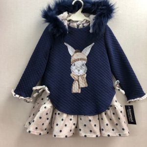 Vestido mini niña Basmartí 23170