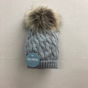 Gorro pompón bebé Juliana J4214