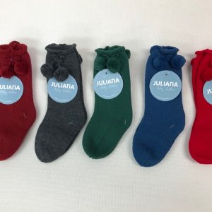 Calcetín pompón bebé Juliana J4196 - J6215