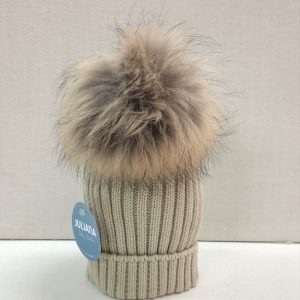 Gorro pompón bebé Juliana J6219