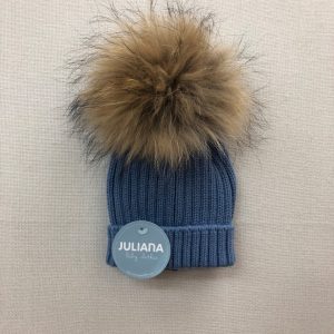 Gorro pompón bebé niño Juliana J6219
