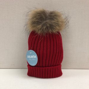 Gorro pompón bebé Juliana J6219