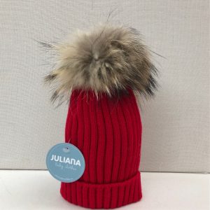 Gorro pompón bebé Juliana J6219