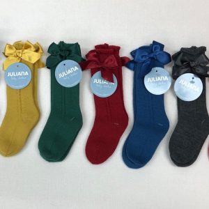 Calcetín lazos bebé niña Juliana J6216