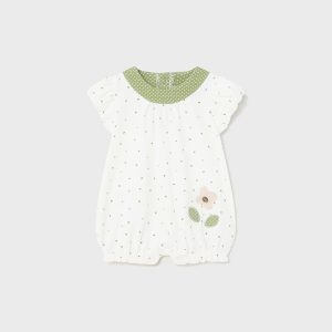 Pelele corto canastilla niña Mayoral 1710-1