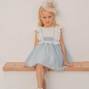 Vestido mini niña Basmartí 24050