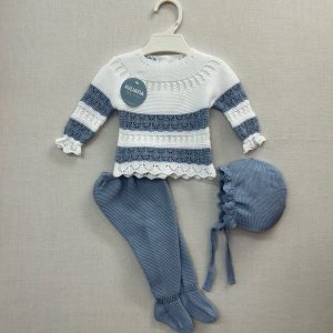 Conjunto 3p bebé niño Juliana 24056