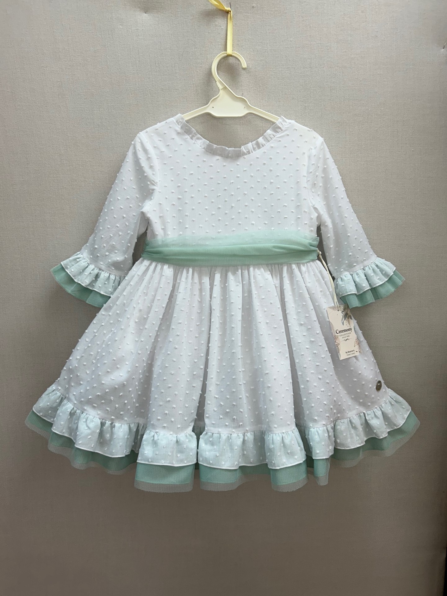 Vestido mini niña Basmartí 24070