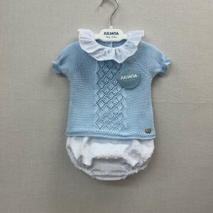 Conjunto braguita bebé Juliana 24071