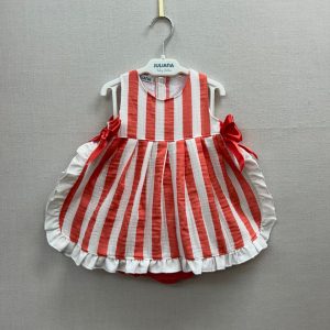 Vestido y braguita bebé niña Juliana 24124
