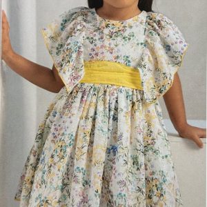 Vestido mini niña Basmartí 24210