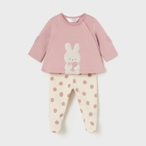 Conjunto polaina canastilla niña Mayoral 2504