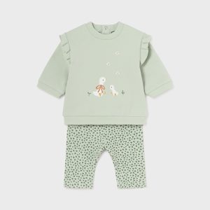 Conjunto leggings canastilla niña Mayoral 2784-1