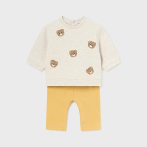 Conjunto leggings canastilla niña Mayoral 2786-2