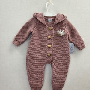 Pelele capucha bebé niña Marialex 226