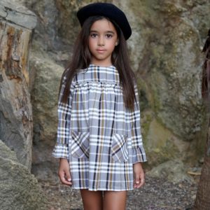 Vestido mini niña Blanca Valiente 124042