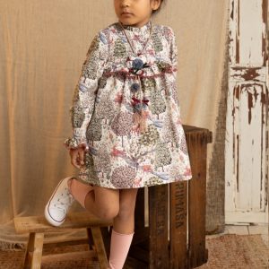 Vestido mini niña Basmartí 24692