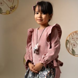 Vestido mini niña Basmartí 24772