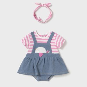 Pelele falda canastilla niña Mayoral 1658