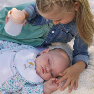 Baberos canastilla niña Mayoral 9875