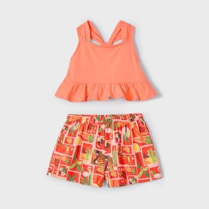 Conjunto short mini niña Mayoral 3215