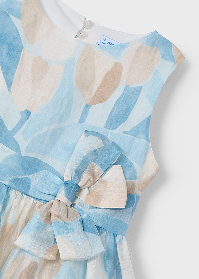 Vestido mini niña Mayoral 3913 - Imagen 4