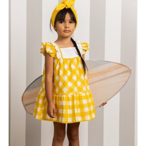 Vestido mini niña Basmartí 25070