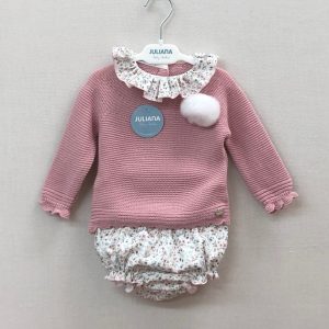 Conjunto bebé niña Juliana J6086