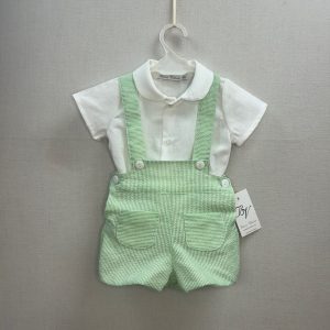 Peto y camisa bebé Blanca Valiente 225035