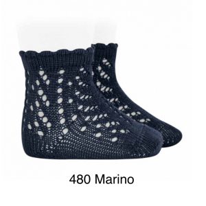 Calcetín corto calado Cóndor 2520