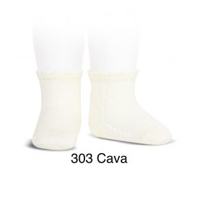 Calcetines cortos perlé Cóndor 2569