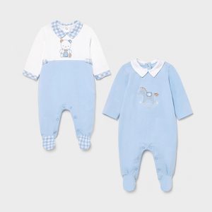 Set 2 Pijamas canastilla niño Mayoral 1626