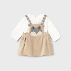 Pelele falda canastilla niña Mayoral 2802