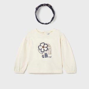 Camiseta bebé  niña Mayoral 2078