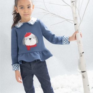 Sudadera mini niña Basmartí 25613